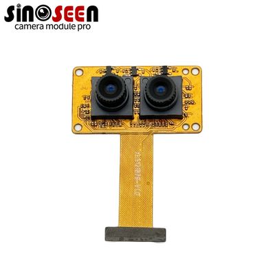 USB dual lens fixed focus camera module 1080P 120fps CMOS image sensor with MJPG YUY2 output for machine vision and industrial inspection